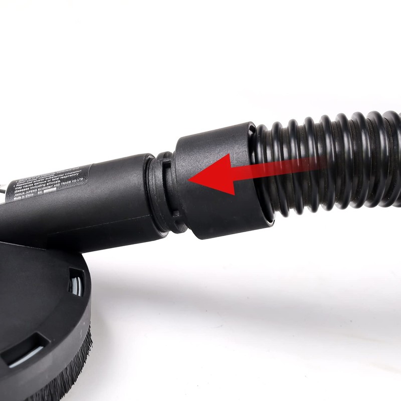 HERZO Surface Grinding Dust Shroud for Angle Grinder, Universal 4.5"/5"