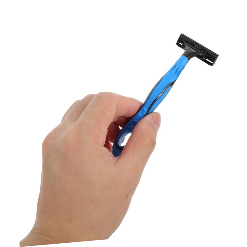 FOMIYES 4pcs Portable Razor for Men for Hair Removal Lightweight