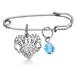 Wedding Gifts for Bride Bridal Shower Gifts for Bride to be Bride Pin Brooch for Women Engagement Gift for Friends Daughter Bachelorette Gifts for Bride Gifts for Granddaughter