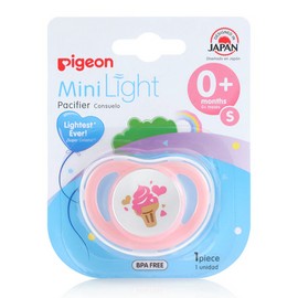 Pigeon Mini Light Pacifier - Single Pack, Small (0+ Months) / Turquoise
