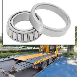 VGOL 2Sets LM48548 LM48510 Wheel Tapered Roller Bearing Roller Bearing Cone Suitable for Automotive Car and Trailer Axles Sliver