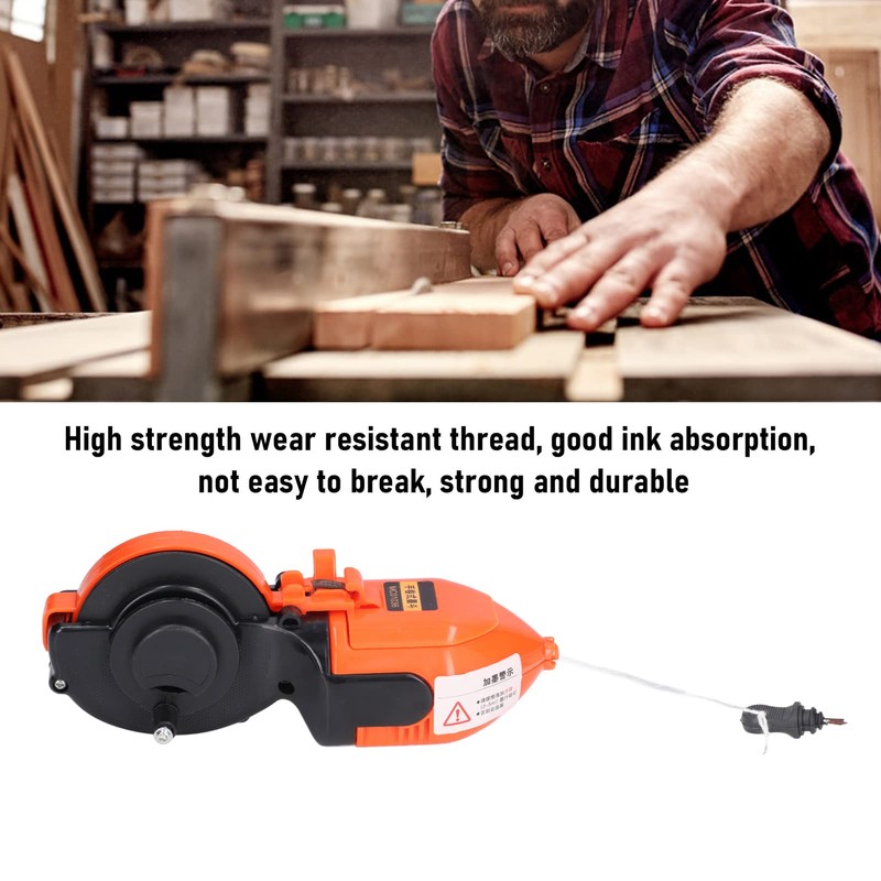Jadeshay Automatic Ink Line Marker, 15m Wire Ultra Clear Marking