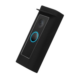 kwmobile Case Compatible with ring Video Doorbell Pro - Protective Silicone Cover Black