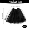 Tutu Skirt for Women Adult 3 Layered Tulle Skirt Black