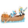 Aquadella Pirate Smurfs Figurine, 18.7 x 8.2 x 10.8 cm,