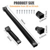 Ausla Rain Gutter Extension, 20in-59in Telescopic Prevents Flooding Rain Gutter