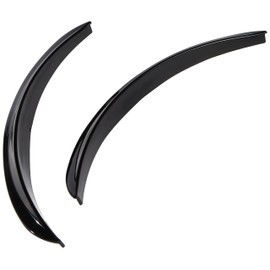Hypersonic HP6193-3 Universal Wheel Arch Extensions/Mud Flaps, Black