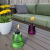 TIKI Carnival Glass Tabletop Torches, 3-Pack – Decorative Outdoor Tabletop