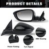Left Driver Side Mirror Compatible With Honda Accord 2018-2022 with
