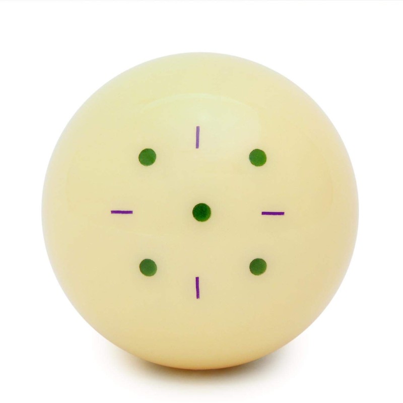 Aramith Q-Tru Training Cue Ball. - Billiards Equipment