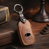 [smasol] Smart Key Case, Genuine Leather, Key Cover, Crosstrek/Forester/Revorg/Impreza Compatible