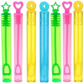 Bubble Club 8 Assorted Colours Party Bubbles Summer Outdoor