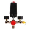 Air Compressor Pressure Switch Manifold Regulator Gauges Automatic Control Valve
