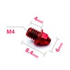 ONIPAX Bicycle Pedal Bolts M4x7mm 40pcs/Bag with 1 Wrench
