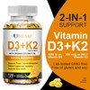 MENXI Vitamin K2 200 MCG with D3 5000 IU Supplement