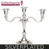 Candlestick 3–lichtig 21.5 CM Silver-Plated and high gloss polished