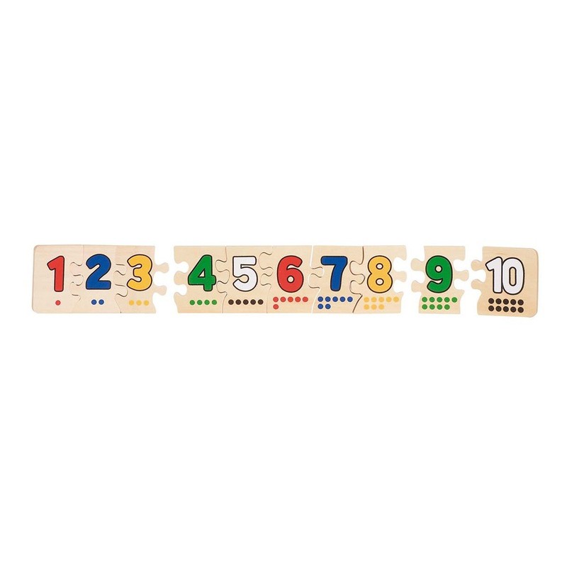 GoKi Wooden Number Puzzle