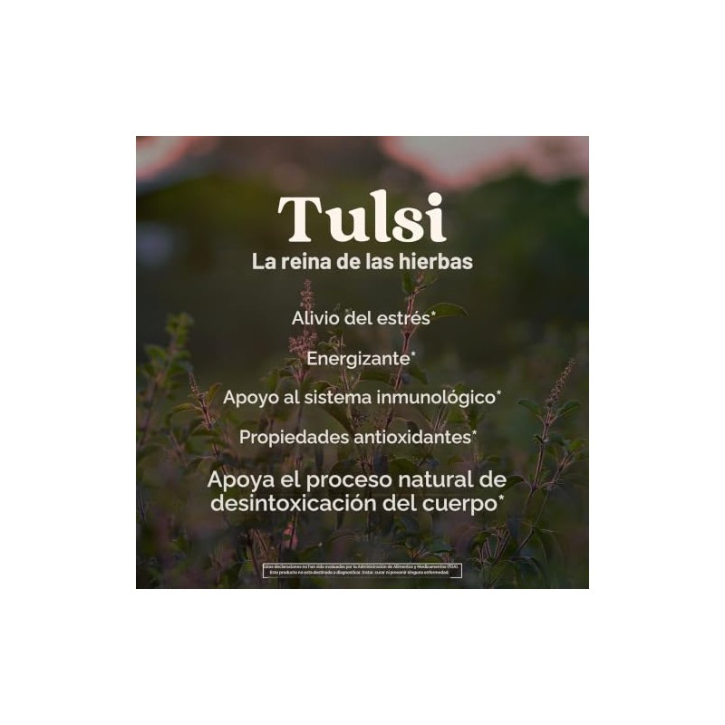 Orgánica India Tulsi – Té, Hojas Sueltas, Sweet Rose, 3.5