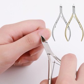 Nail cuticle nipper nail care tool fingernail toenail trimmer - D-501 Gold / 네일 큐티클니퍼 네일케어 도구 손톱 발톱 다듬기 - D-501 골드