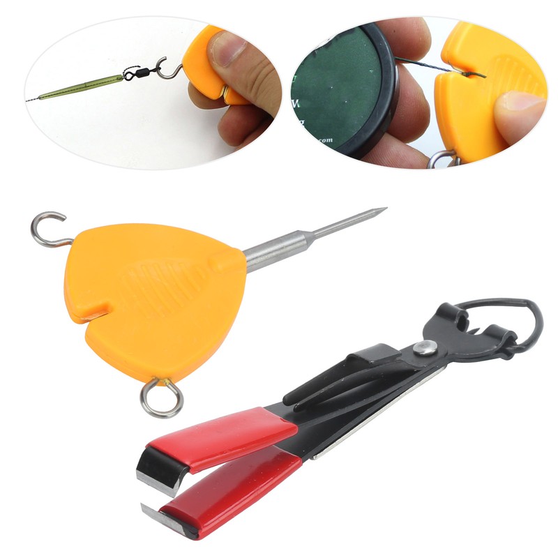 Multi Puller Tool Fishing Line Knotting Knotless Knot Tool with