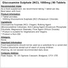Glucosamine Sulphate 1000mg - 2KCl Tablets - UK Manufactured (90
