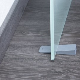 Sossai Door Shim/Wedge/Window Doorstop (Set of 5) hard rubber TSK95 | Colour : grey