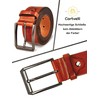 Cartvelli Premium Men's Leather Belt Made in Germany with Gift