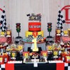 Decoración para tarta de cumpleaños para niños y niñas Auto