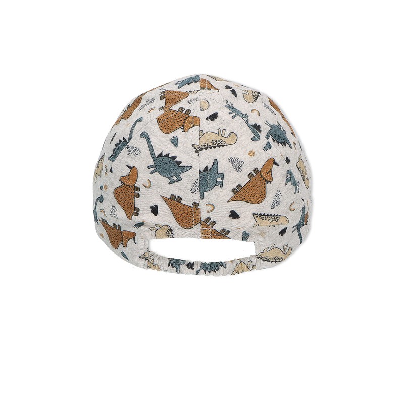 Sterntaler Jungen Baseball-Cap Dinolo Baseballkappe, Silber, 47