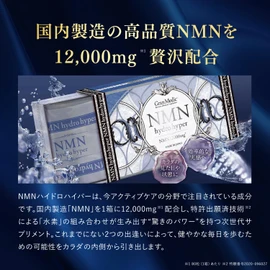 Esthe Pro Labo (エステプロ・ラボ) NMNハイドロハイパー 80粒入り 純国産NMN12,000mg配合 水素加工サプリメント