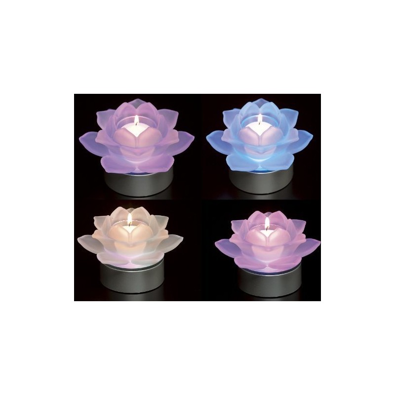 Marues Lotus Flower Set, Frost Purple