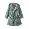 Vertbaudet Baby Bathrobe Broceliande Green Printed 92/98, Green print