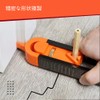 Profile scribing ruler, contour gauge to accurately copy irregular shape