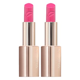 Misha Missha Glam Art Rouge Lipstick, 2 pieces, Pink Chuchu / 미샤 글램 아트 루즈 립스틱, 2개, 핑크츄츄