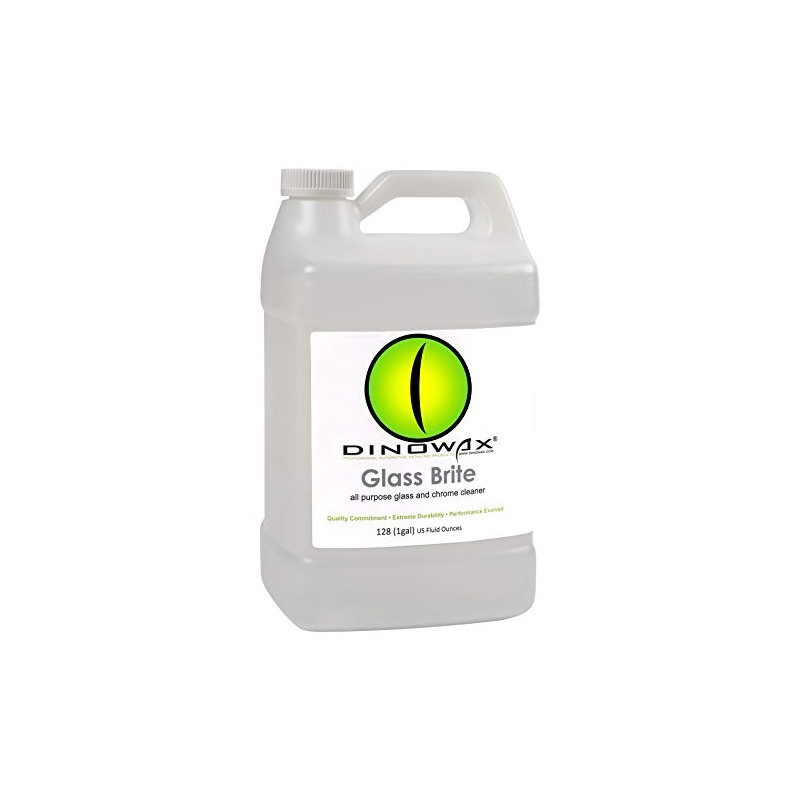 Dinowax- Glass Brite - Auto Glass and Chrome Cleaner -