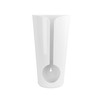 Spectrum Diversified, Soporte para bolsa de plástico blanco, montaje en