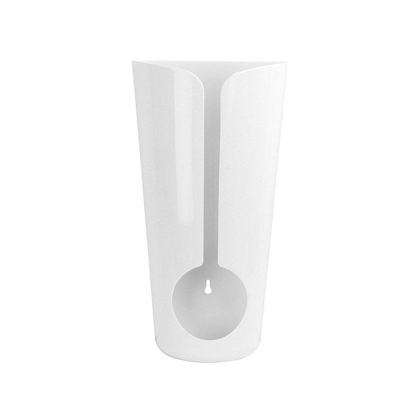 Spectrum Diversified, Soporte para bolsa de plástico blanco, montaje en