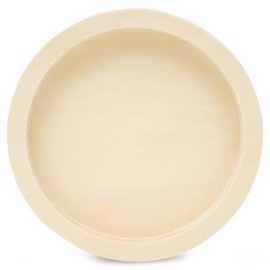 Circle Wood Sign Blank 10 inch Diameter, Pack of 3 Wood Tray for Crafts, Canvas Panel, Wood Boards for Crafts/Resin, by Woodpeckers