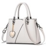 ORIJIRI Women's Shoulder Bag, Handbag, PU Leather, Cute, 2-Way Lightweight,