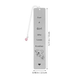 Gatuida 4pcs Cute Animal Metal Bookmarks Set Elegant Stainless Steel Bookmarks for Women Unique Graduation for Book Lovers Stylish Reading Accessories for Adults