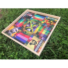 Jamaican Ludo 80s Reggae Kings Edition – 24x24 Oversized Board Game | Fun Multi-Player Entertainment | Family Game Night Activity | Ludi, Ludy, Loodi Board Game