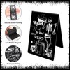 Gothic Skeleton Magnetic Bookmarks: 8 Pcs Horror Skull Magnet Book