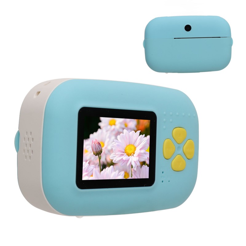 Instant Print Camera with Printer Paper 16MP 1080P MP3 Music