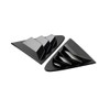 ruihe 2pc Rear Quarter Panel Window Side Louvers Vent Fit