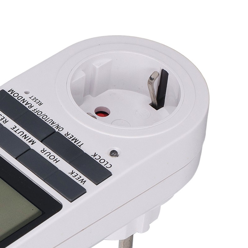 Timer Outlet Digital Intelligent Energy Saving Flame Retardant High Power