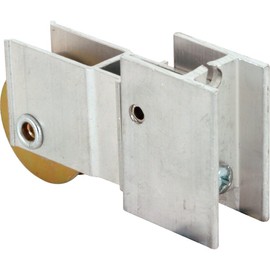 CRL Sliding Glass Door Roller with 1-1/4" Steel Wheel 13/16" Wide Housing for Yoho & Payne & Peachtree Doors