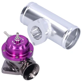 Blow Off Valve, Turbine Valve, Blow-Off Valve,Aluminium Billet Turbo Blow Off Valve 2.5In Flange Pipe Type?Rs Universal Sdd?Bovgrsbl Fpg250(Purple)