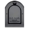 Architectural Mailboxes 7600B-10 MB1 Mailbox, Medium, Black