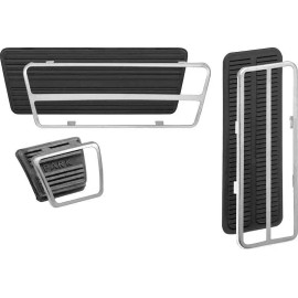 1967-1977 FM Chevy Pedal Pad Kit Auto Trans 6 Piece Brake Accelerator Park