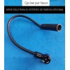 Adaptador Antena Estereo Original Pointer 1998 A 2010 Negro